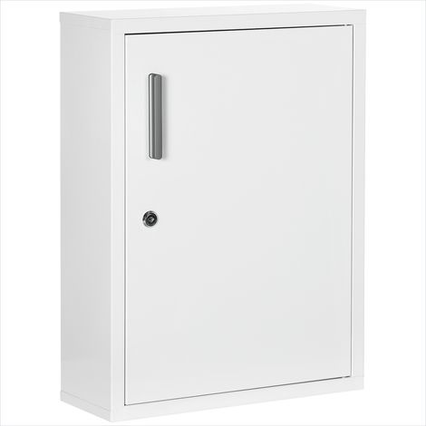 Meuble de salle de bain Armoire à pharmacie murale 3 niveaux (1/5)