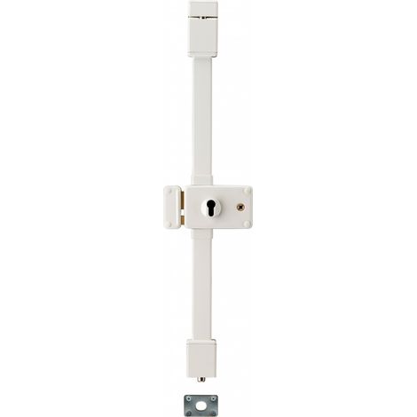 Serrure horizontale Horga THIRARD - 3 points - CP à Fouillot - Gauche - Blanche - 140x88 mm - 048326 (1/6)