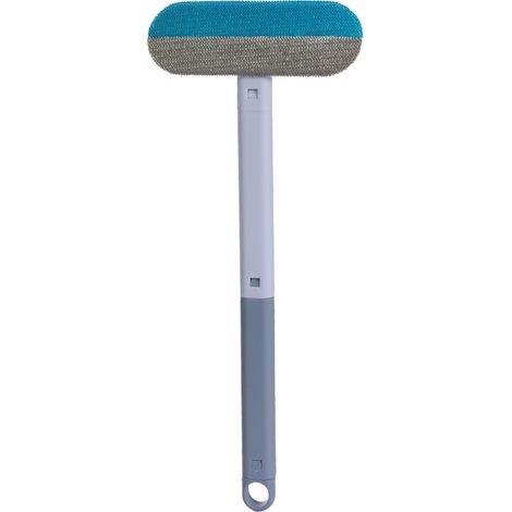 Brosse anti-poils animaux 4 en 1 réutilisable, tige télescopique, canapés/tapis/lits/fenêtres (1/5)