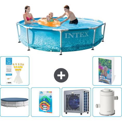 Frame Pool Rund - 305x76 cm - 7-teilig S164 (1/5)