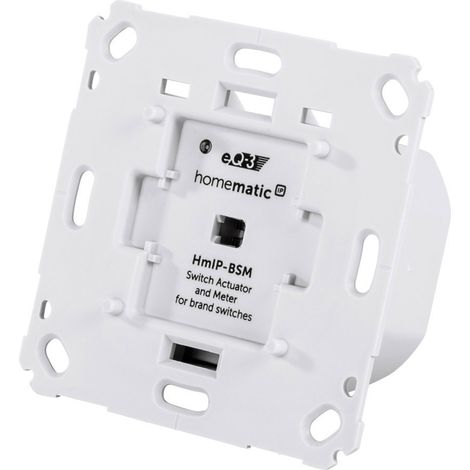 Homematic IP Funk Schaltaktor mit Messfunktion HmIP-BSM (1/5)