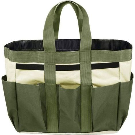 Sac à outils de jardin portable, Oxford Plant Tool Bag Multi Pocket Tool Organizer, (sans outils), Pour intérieur (1/5)