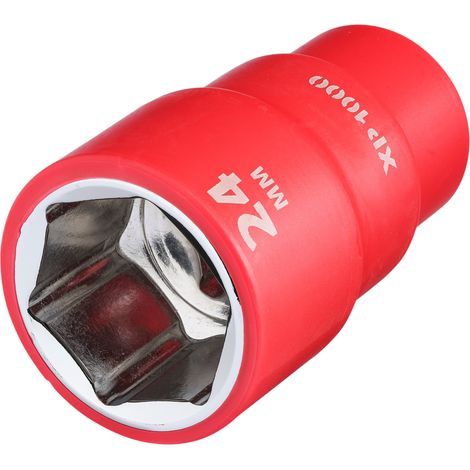 Draper 18042 XP1000 VDE Socket, 1/2"" Sq. Dr., 24mm (1/2)
