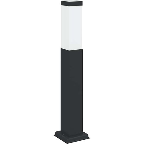Lampada a paletto 50 cm Nera IP44 vidaXL (1/5)