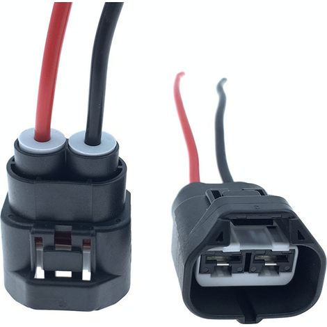 Passend für Hyundai Tucson, Santa Fe, Kia Sportage: elektrischer Lüfter, Widerstand, Wassertank, Lüfterkabelbaumstecker (1/4)