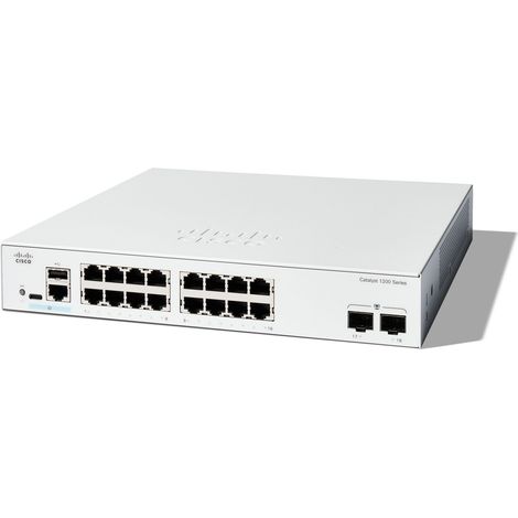 Cisco C1200-16T-2G switch di rete Gestito L2/L3 Gigabit Ethernet (10/100/1000) Bianco