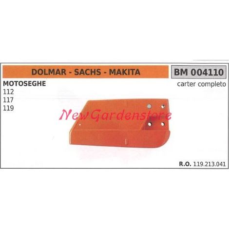 Carter copricatena DOLMAR motore motosega 112 117 119 004110