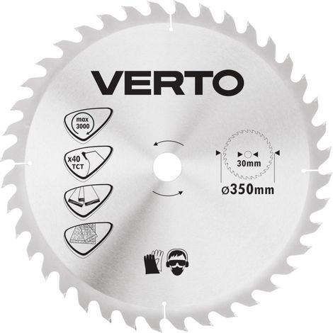 Lama per sega Widia, 350 x 30 mm, 40 denti