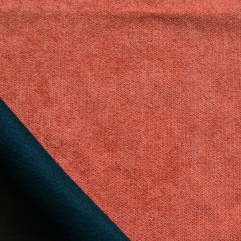 Tissu thermique phonique et semi occultant KONFOR Terracotta 145 cm