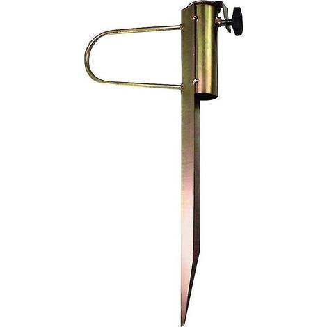 Ancre de parasol de plage, canne à pêche portable au soleil, robuste (1/4)