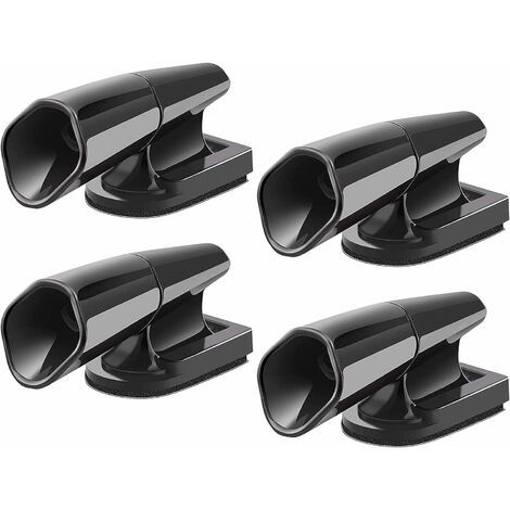 QORVA-Sifflets de cerf Avertissement de la faune sifflet ultrason anti gibier pour voitures, véhicules, motos, noir Ultrasonique Cerf Attention (1/5)