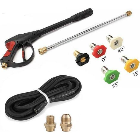 Kit de tuyau de nettoyage pour nettoyeur haute pression 4000 psi (1/5)