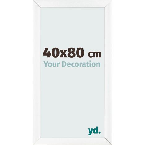 yd. - Cadre photo 40x80 - Blanc Mat - MDF - Pisa (1/5)