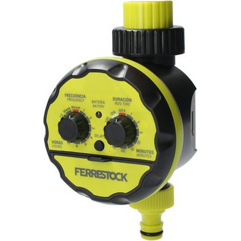 Programmatore di irrigazione Ferrestock Giallo (1/3)