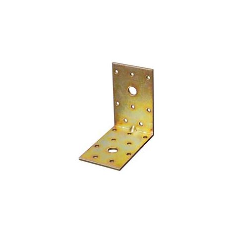 PIASTRA DI GIUNZIONE AD ANGOLO PESANTE LARGHEZZA MM.50- - mm.80x80x50 - 25 pezzi