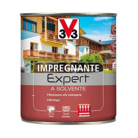V33 IMPREGNANTE EXPERT SOLVENTE NOCE ANTICO 0.75L