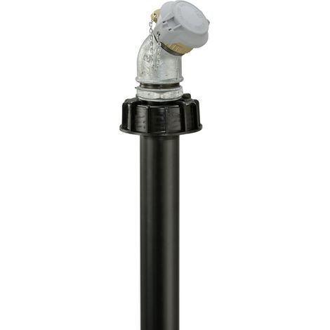 CEMO Saugrohr + TKW-Kupplung für Uni/Multi-Tank 1500 Liter