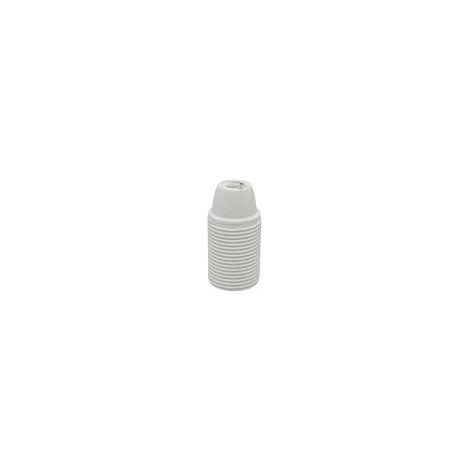 PORTALAMPADA FILETTATO E14 Colore Bianco - LAMPO