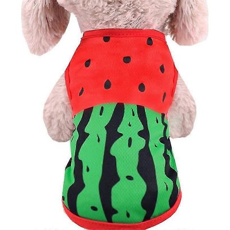Camiseta de perro de dibujos animados Ropa de verano para perros pequeños Camiseta de chihuahua Chaleco para cachorros Ropa para mascotas Yorkshire Terrier Ropa para mascotas 14 (1/5)