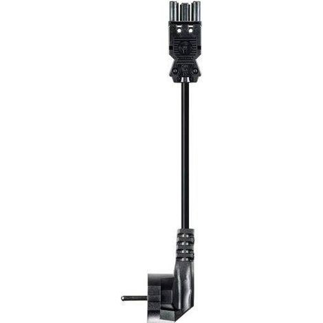 Wieland 92.232.6007.1 câble alimentation noir 6 mètres