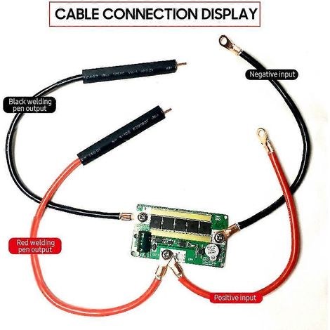 Soudeuse par points AURA 12V, stylo de soudage DIY, circuit imprimé de soudage 5 mois, machine à souder par points réglable à 5 vitesses pour batteries au lithium 18650/26650/32650 (1/2)