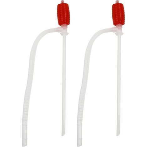 2X Pompe À Siphon Manuelle / Manuelle pour Transfert de Liquide (1/2)
