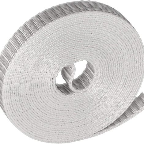 5 Meter lange graue Kordel für Rollos, ein sehr gefragtes Ersatzteil für die Reparatur von Rollomaschinen: beständig gegen Sonne, Abnutzung und Verschleiß und langlebig. (1/5)