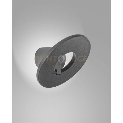 ELITE APPLIQUE GRIGIO SCURO A LED 10W 3000K 1309LM PER ESTERO IP54 REGOLABILE E GIREVOLE