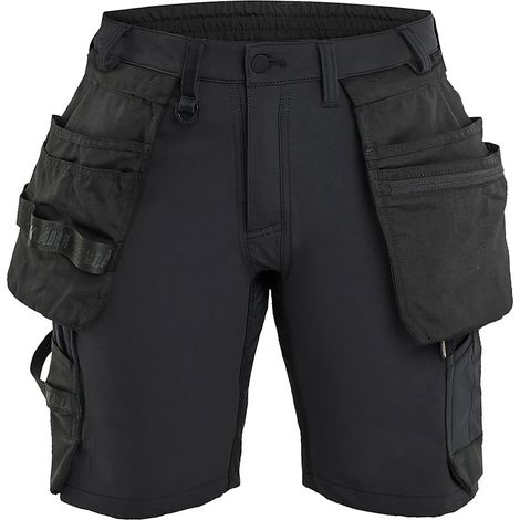 Short de travail stretch 4D femme 7124 - Noir XS - FR(34) - SE(C32) - Standards