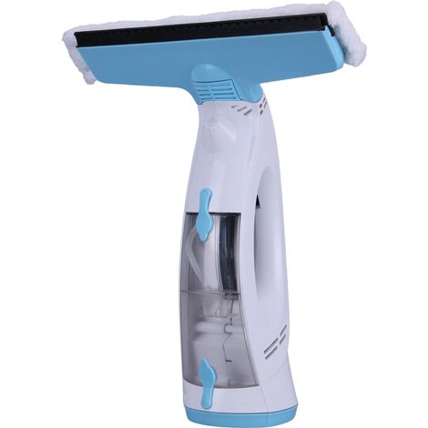 1 Kit de nettoyage, aspirateur de vitres sans fil, batterie lithium-ion, réservoir amovible, pour fenêtres, miroirs, carrelage (1/5)