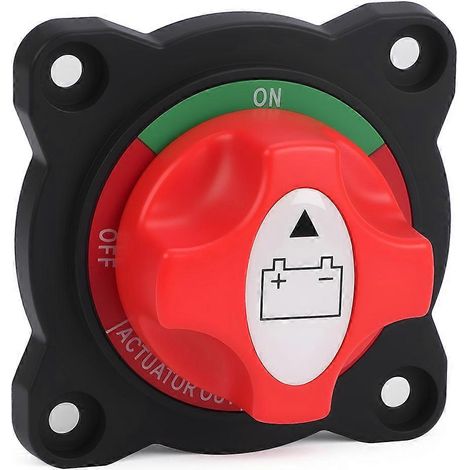 Interrupteur coupe-batterie avec bornes 12V-48V pour voiture, camion, bateau, moto, séparateur de batterie 300A (1/5)