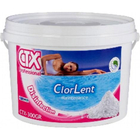 CTX-300GR ClorLent Granulado 5 kg – Cloro Lento para Piscinas