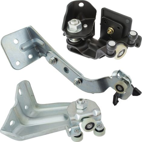 Juego de 3 carros para puertas laterales correderas Fiat Ducato 2006-