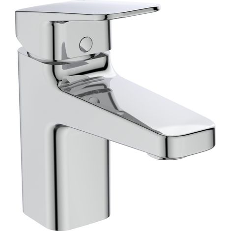 Ideal Standard Ceraplan Miscelatore Lavabo monocomando con aeratore a portata massima 5 l/min ed Easy Fix - Altezza Bocca di erogazione 73mm (1/5)