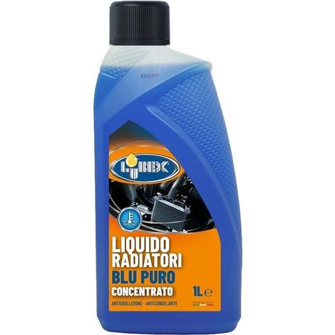 1 lt litro di liquido radiatori auto universale freddo lubex concentrato blu