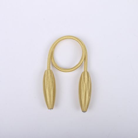 2 boutons de rideau, boutons de rideau créatifs, boutons de rideau, boutons de rideau, pour rideau, rideau de porte, décoration de maison DIY - (55cm) jaune (1/2)