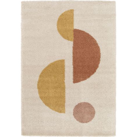 Tapis contemporain à motif géométrique - 160x230cm - LOXTON (1/5)