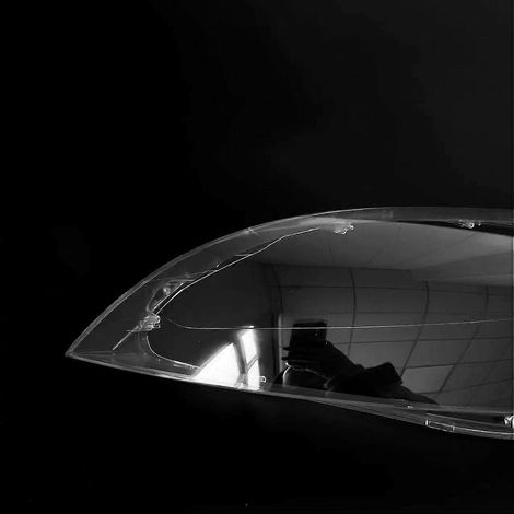 Convient aux phares de voiture Volvo V40 17 18 19 : abat-jour transparent de grande taille, couvercle de phare (gauche) (1/4)