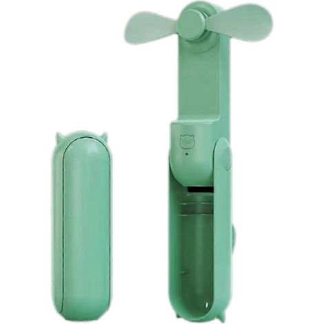 Mini ventilateur rechargeable avec batterie externe et ventilateur de bureau USB (1/4)