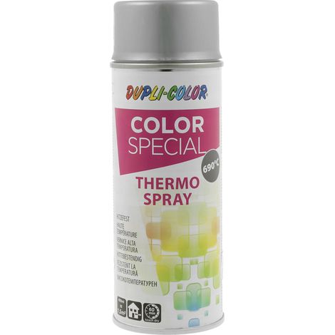 Dupli-Color Thermolack Hitzefest-Spray, bis 690° 400ml silber (1/2)