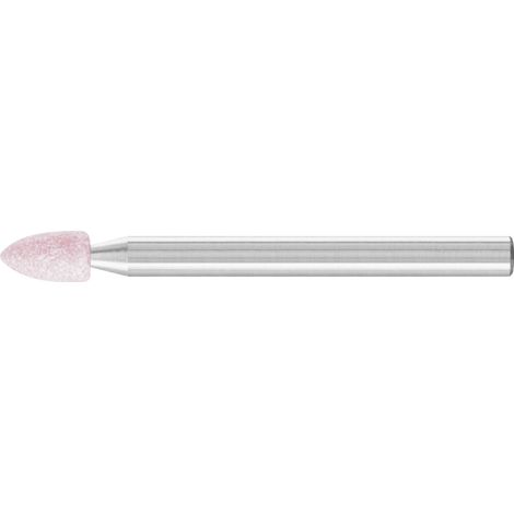 PFERD TOOLS STEEL EDGE Schleifstift Form B 55 Ø 3x6 mm Schaft-Ø 3 mm A100 für Stahl- und Stahlguss 10 Stk (1/4)