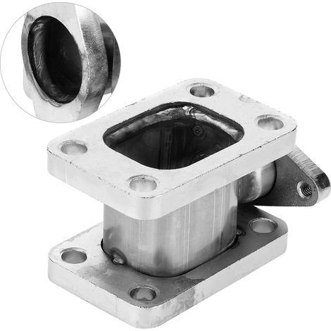 Adaptateur de collecteur turbo en acier inoxydable T3-T3, bride de sortie de soupape de décharge de 38 mm, projet de conversion turbo (1/5)
