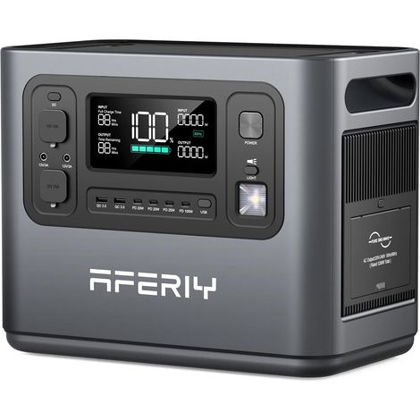 AFEROY P110-D Tragbare Powerstation 1200W 960Wh