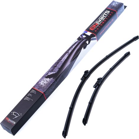 Escobillas limpiaparabrisas delanteras 610/410 mm dedicadas a VW Polo VI, VW Up, Seat Mii, Skoda Citigo Audi A1 (1/4)