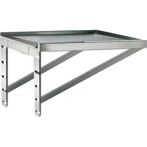 Étagère de sortie pour lave-vaisselles à capot, l 700 mm 700x650x200 mm - VIRTUS