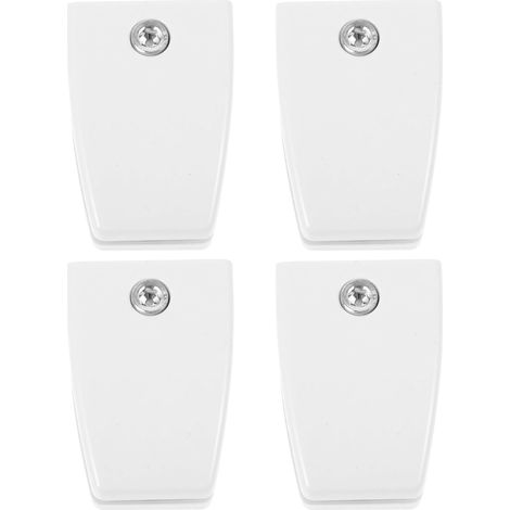 Pince réglable en plastique ABS pour séparateur de bureau verre (1/5)