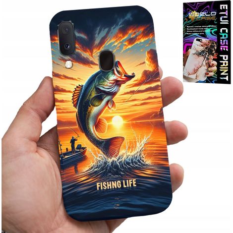 Custodia per Samsung Galaxy A20E - custodia per canna da pesca + vetro (1/5)