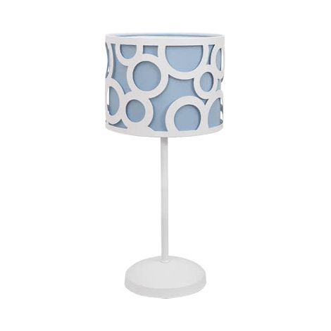 FAB 028271008 Sobremesa Orlando Azul/blanco 1xe14 34X18X18 (1/2)