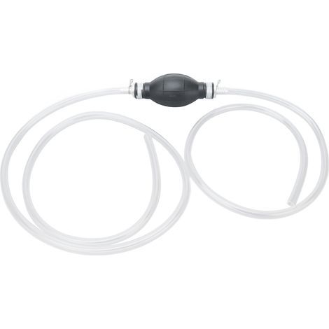 Pompe à siphon manuelle portable, kit d'outils de transfert de liquides pour fioul, eau et gaz. (1/4)