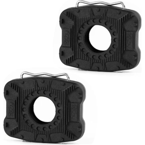 Adaptateurs de pédales pour vélos de route, transformez vos pédales automatiques en plates, paire d'adaptateurs. (1/5)